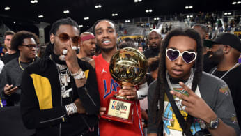 Kevin Durant Gifts Quavo His Jersey After Beating The Atlanta Hawks Complex
