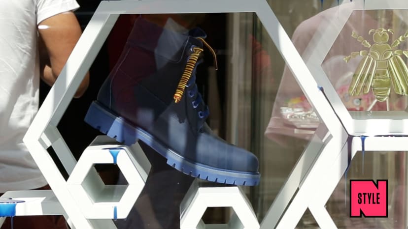 Blue Bbc Bee Line X Timberland Release In Nyc Recap Complex