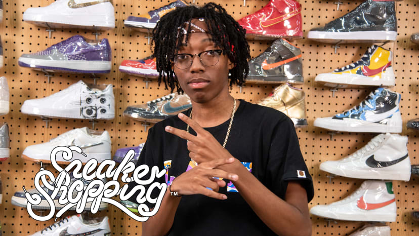 complex sneaker shopping