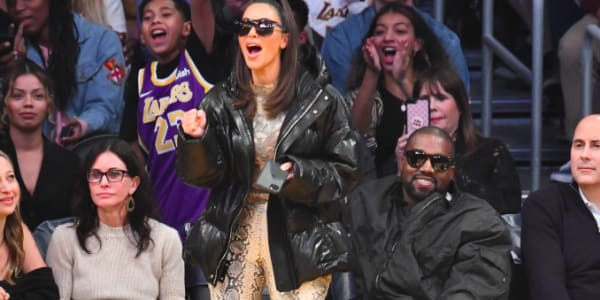 Fans Are Convinced Kim Kardashian Booed Tristan Thompson at Cavs-Lakers Game