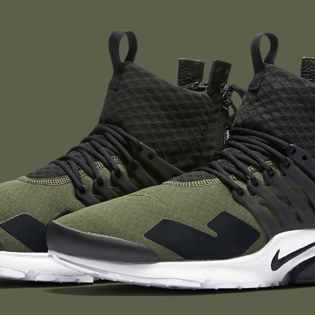 nike presto extreme olive green