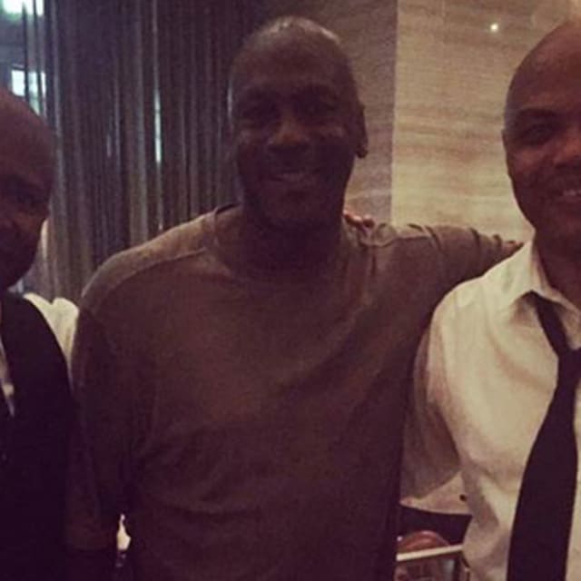 It Looks Like Michael Jordan and Charles Barkley Are Friends Again