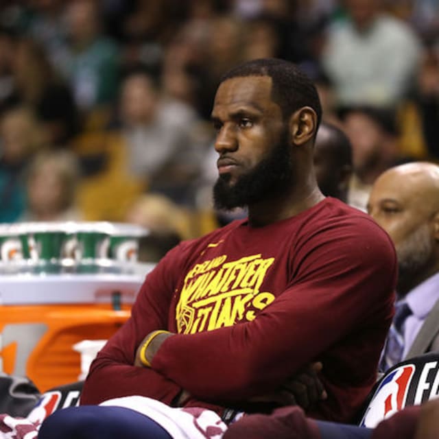 LeBron James Shows Off Photographic Memory During Game 1 PostGame