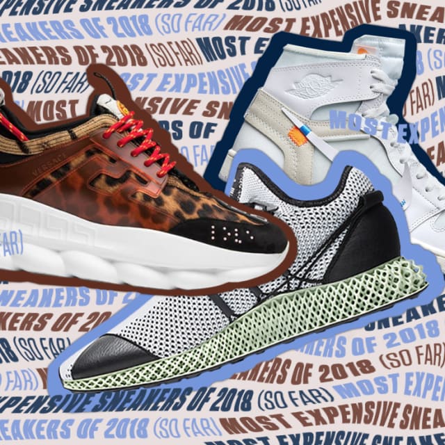 most expensive sneakers in the world 2018