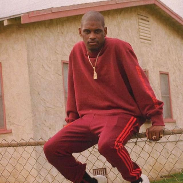 kanye wearing calabasas pants