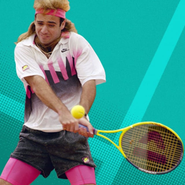 andre agassi nike tennis shoes