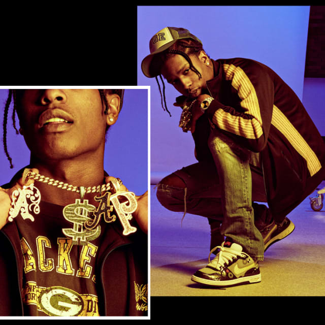 asap rocky nike collab