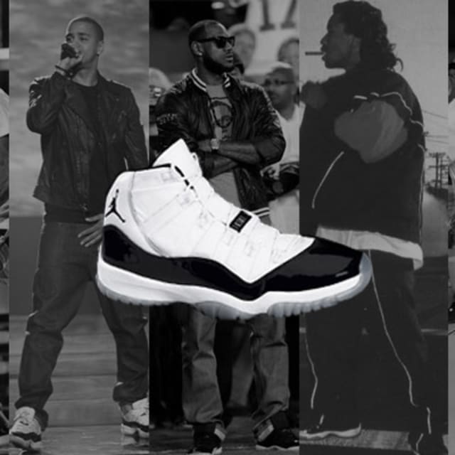 famous foot wear jordans