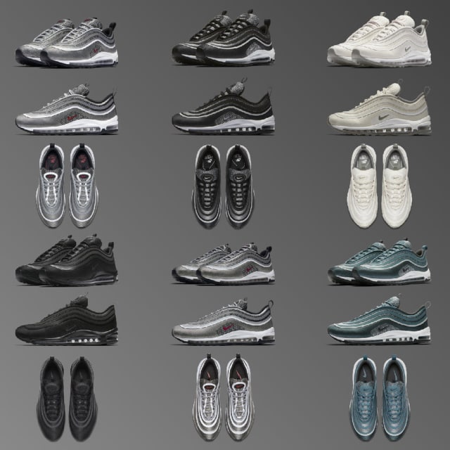 Nike Unveils Big Lineup of New Air Max 97 Colourways | Complex - 640 x 640 jpeg 51kB