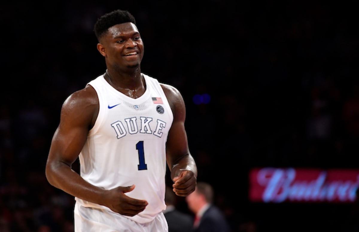 Duke's Zion Williamson Gives Way Too Humble Rating for His In-Game 360 Dunk | Complex