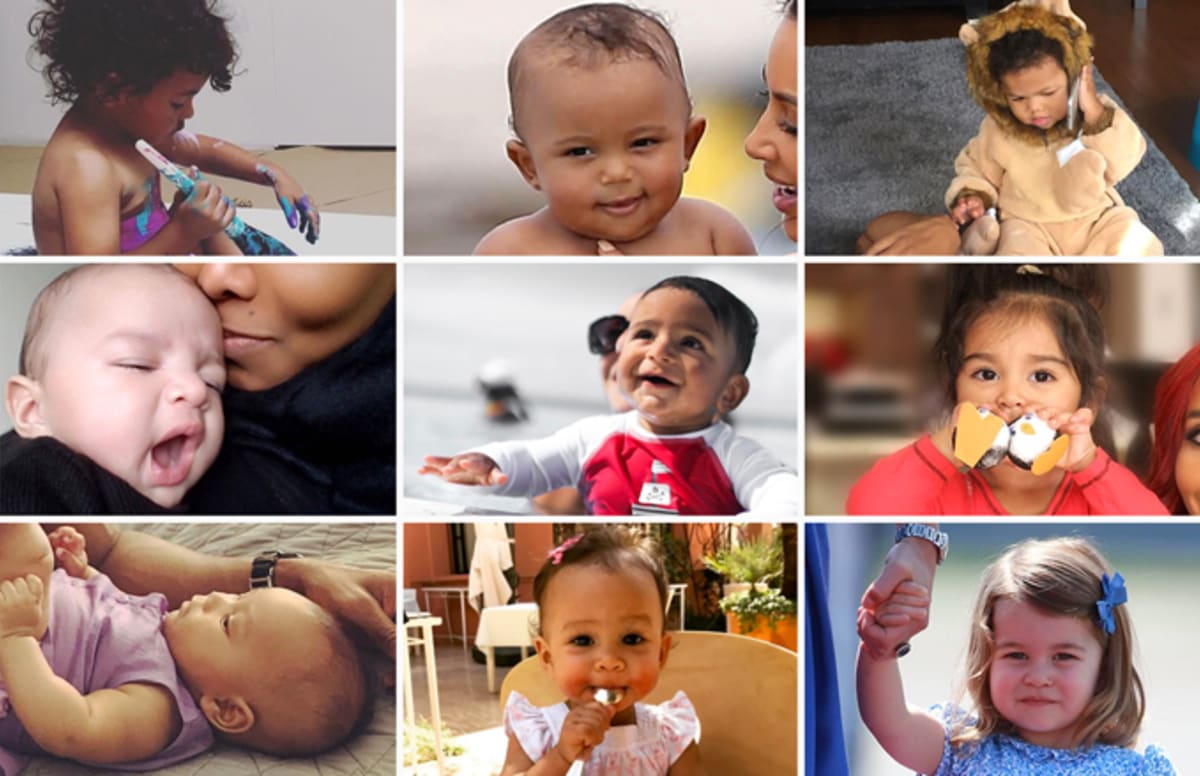10. Pharrell Williams' Triplets The Celebrity Baby Power Rankings