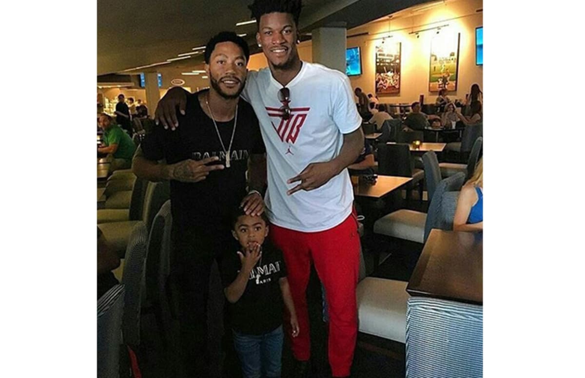 Jimmy Butler and Derrick Rose Reunite on Instagram | Complex1200 x 776