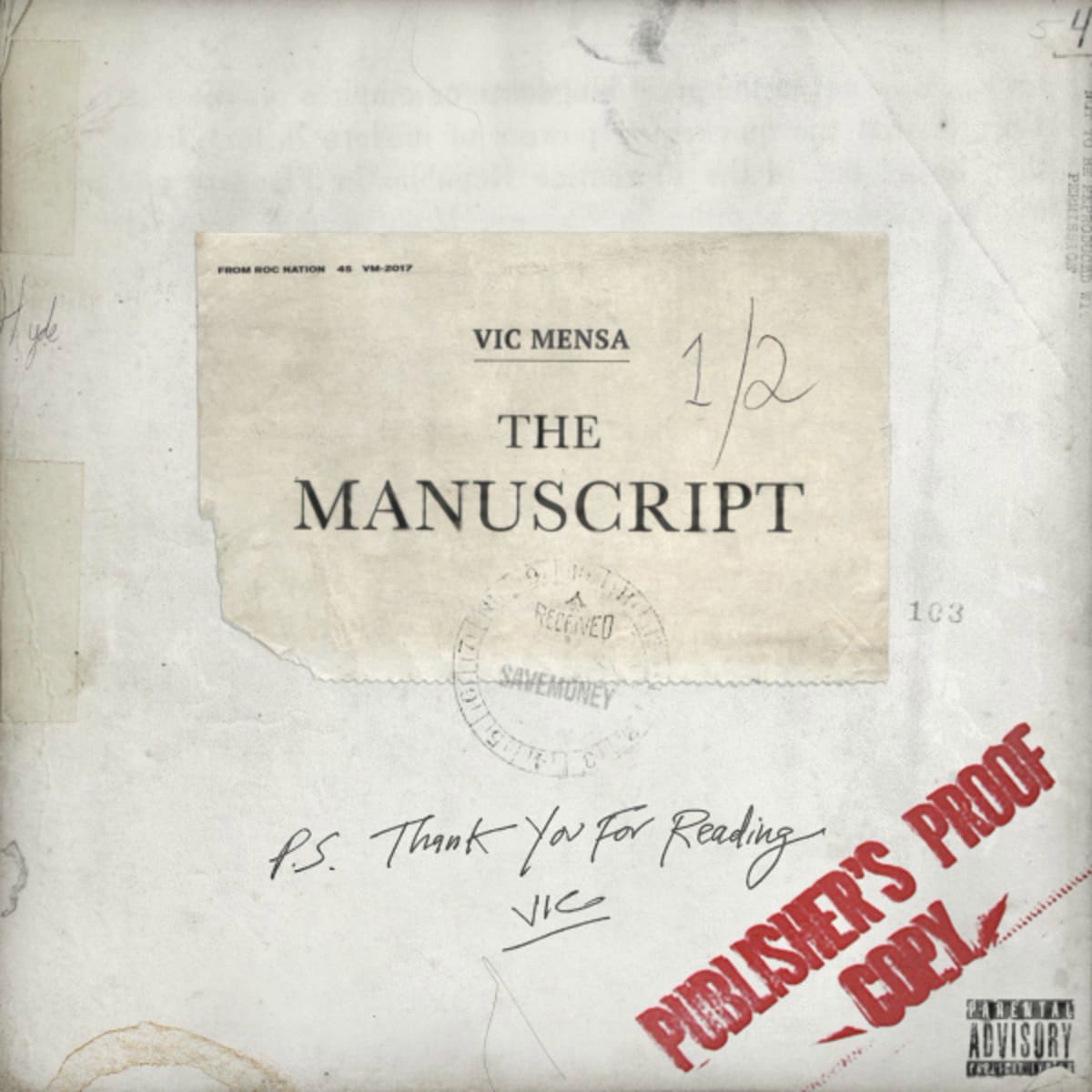 The Manuscript EP Cover Art