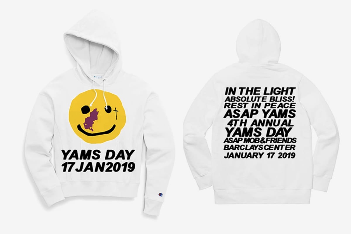 Check Out Yams Day 2019 Merch Designed by OffWhite, Cactus Plant Flea