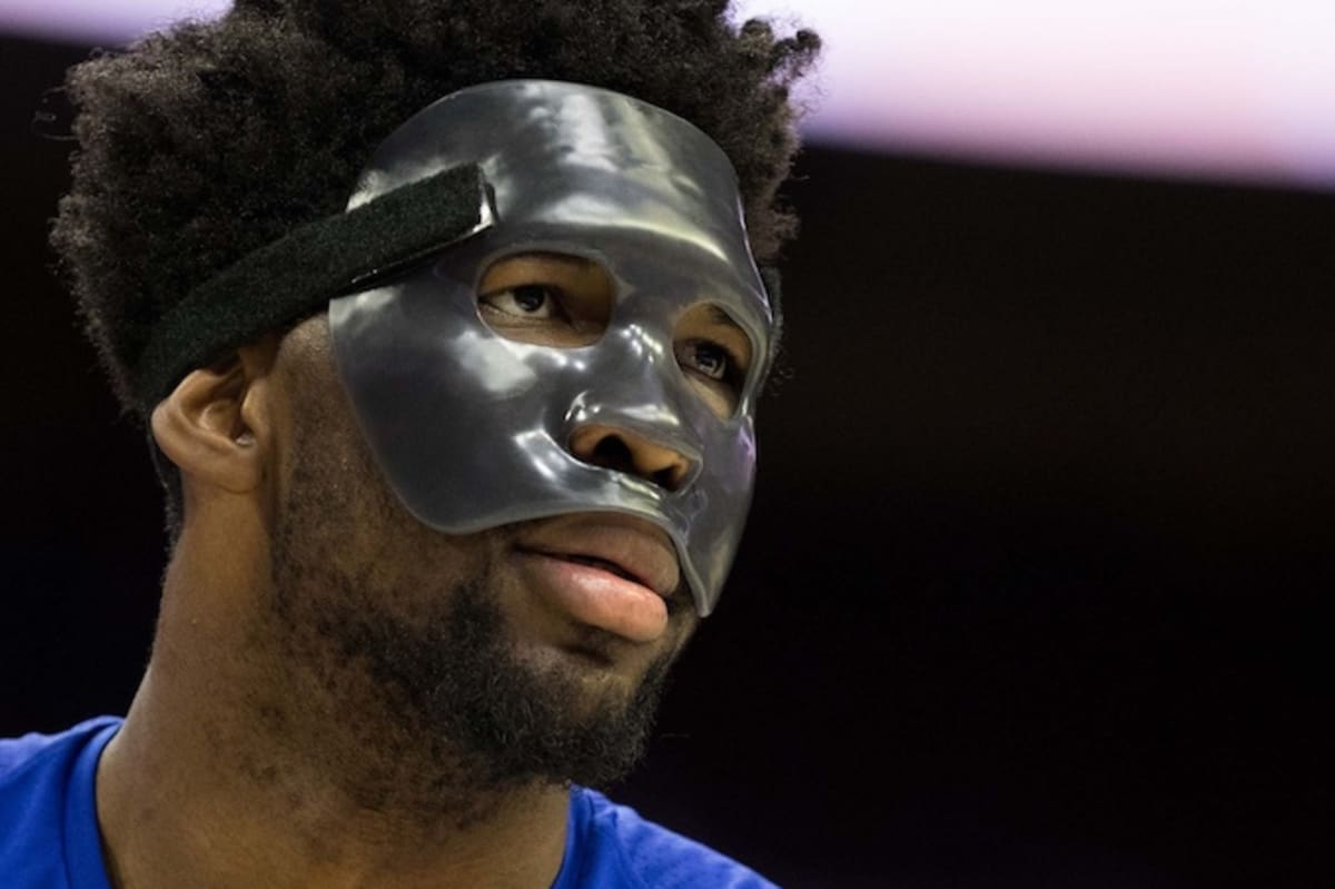 NBA Fans Can't Get Enough of Joel Embiid's New Mask | Complex1200 x 799
