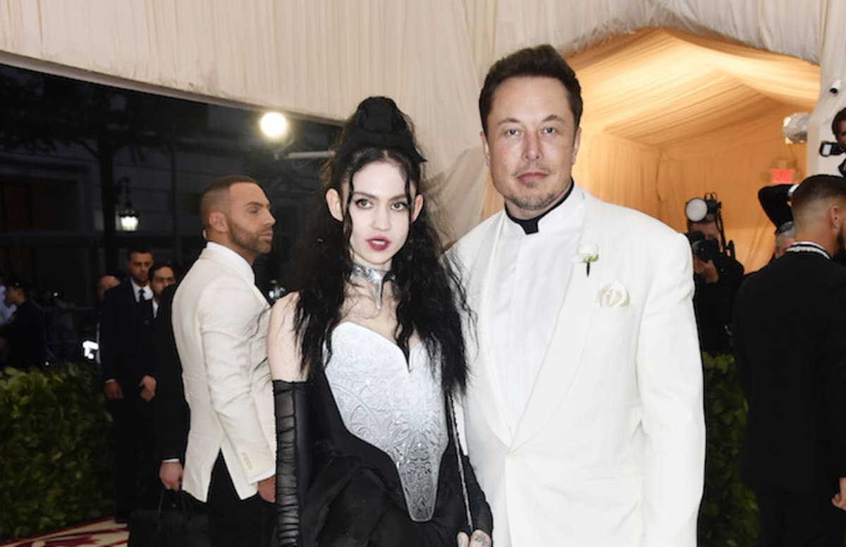 Elon Musk And Grimes Show Up Together At Met Gala Amid