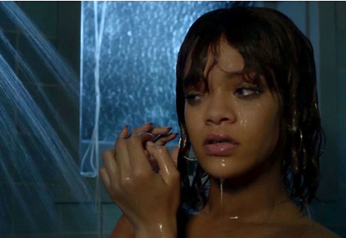 Rihanna S Bates Motel Shower Scene Flips The Script On
