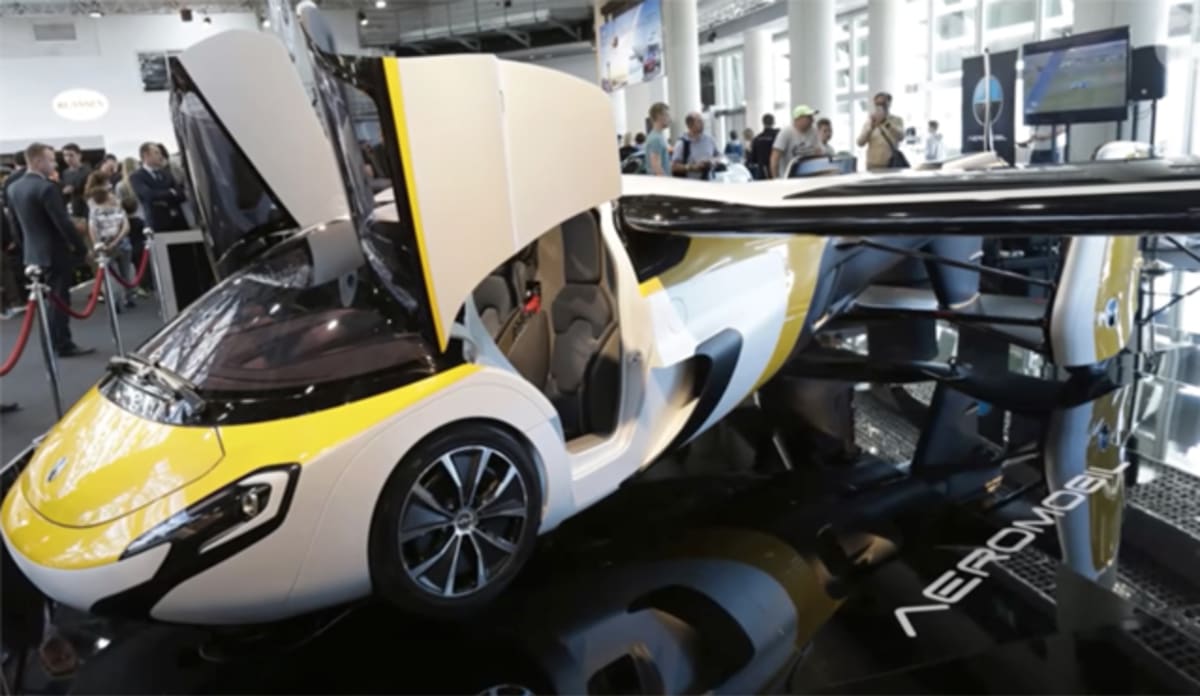 The Future Is Now AeroMobil Debuts Million Dollar Flying Car Complex