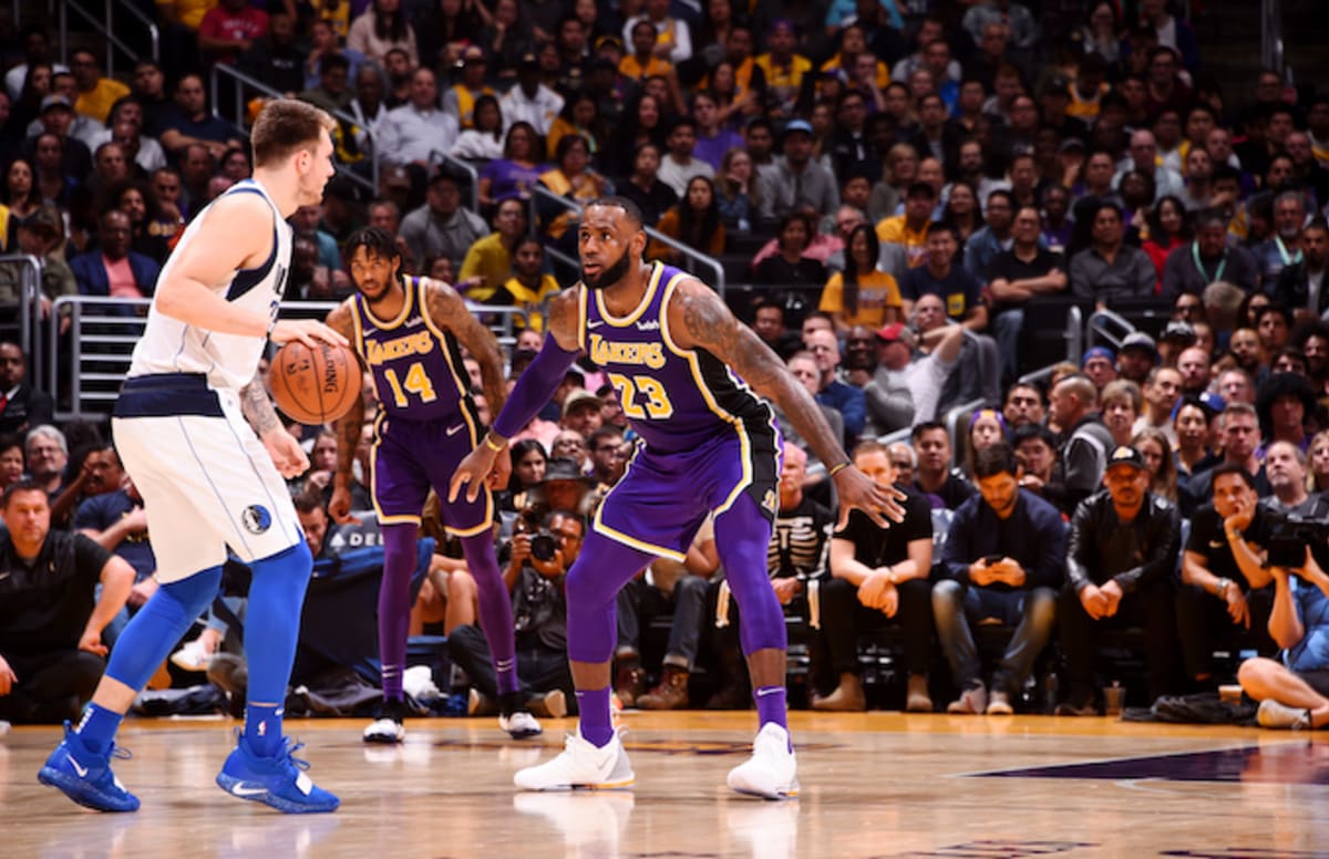 Mavs' Luka Doncic Gets LeBron's Autographed Jersey After ...