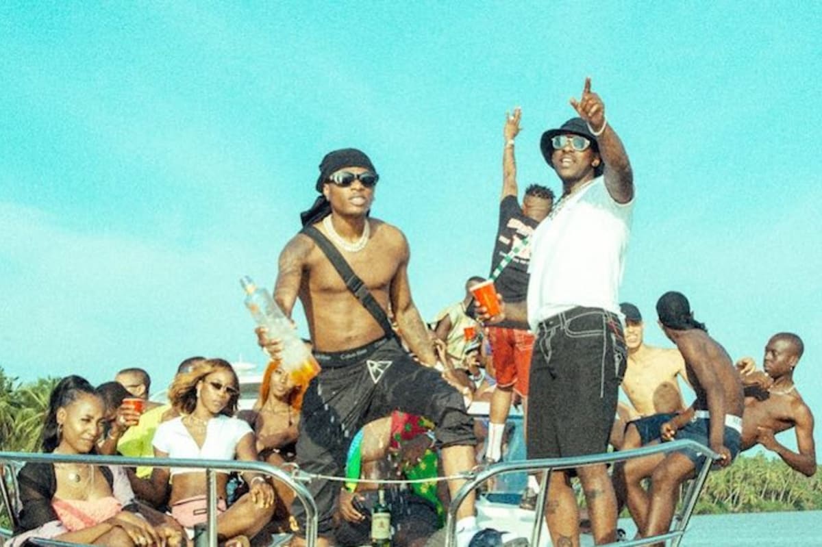 Skepta And Wizkid Party In Lagos For Energy Stay Far Away Video