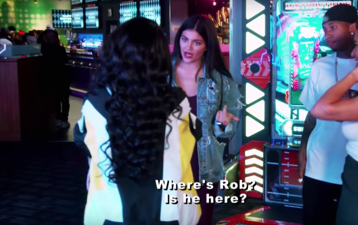 Awkwardness Ensues When Blac Chyna Bumps Into Kylie Jenner And Tyga