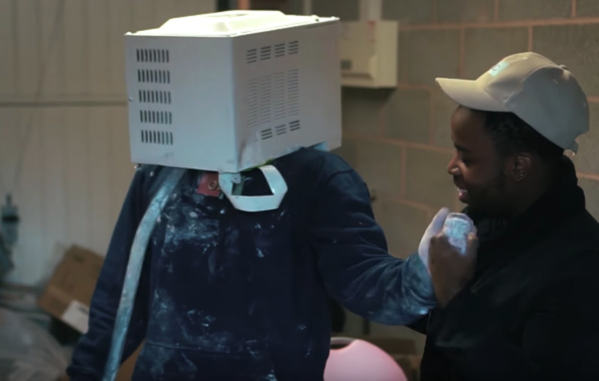 YouTuber Almost Dies Cementing Head In Microwave for the Fame Complex
