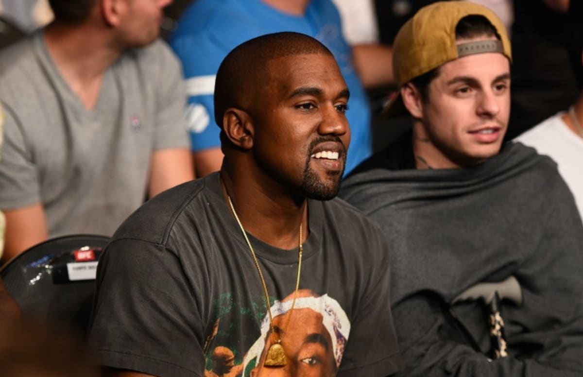Skip Bayless Claims Kanye West Made Mike Tyson Move Out of His Seat at UFC 202 Complex