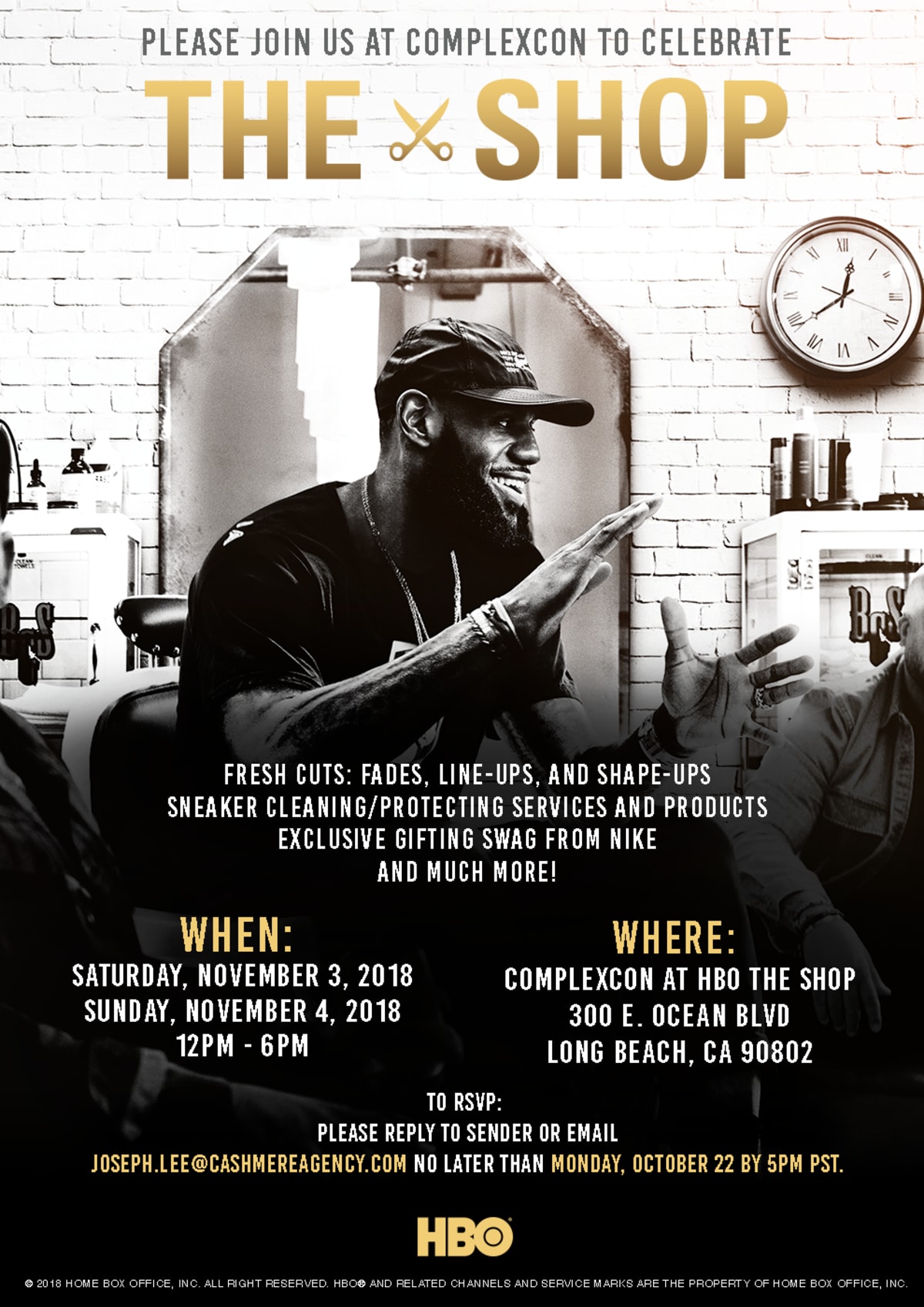 the shop lebron hbo