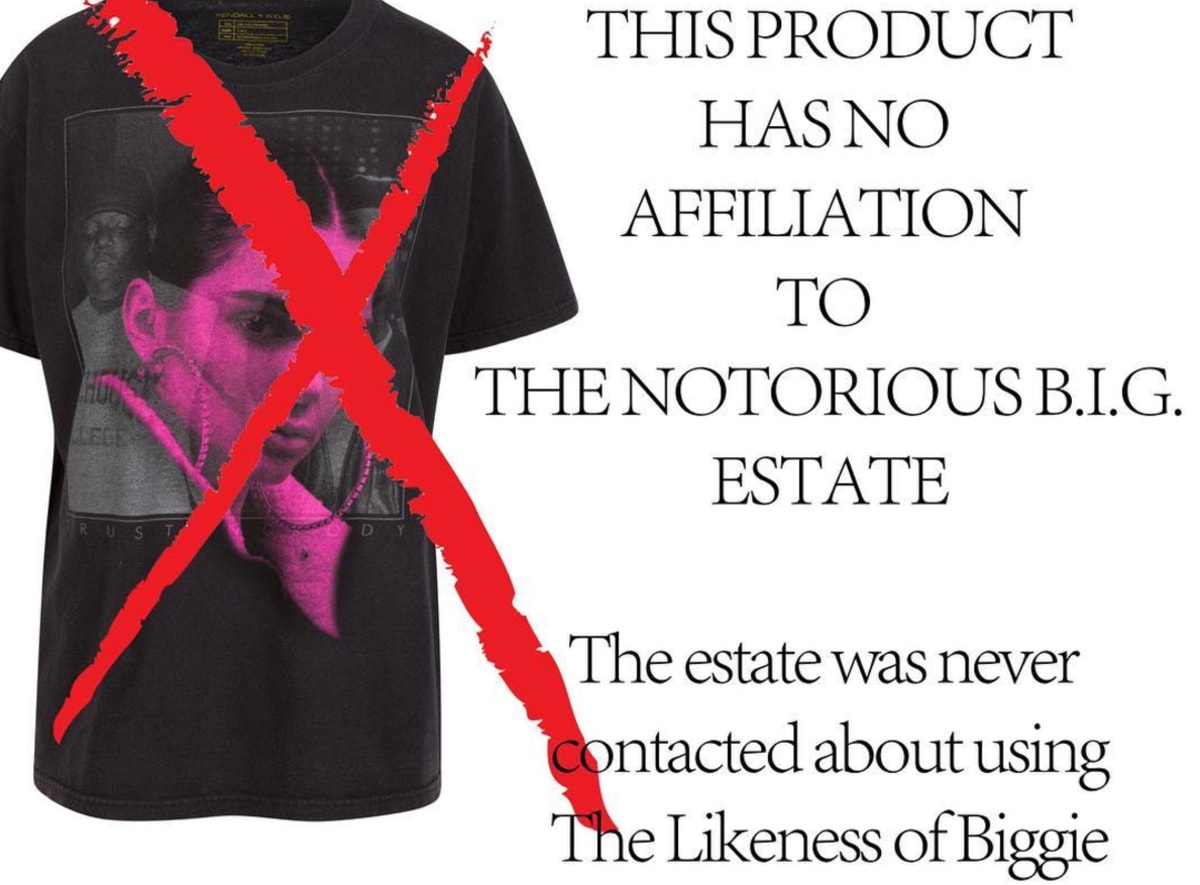 kylie jenner 2pac biggie shirt