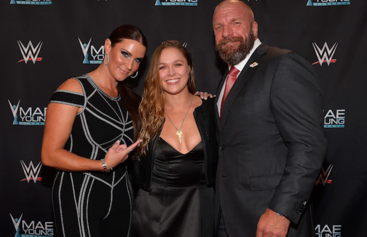 Ronda Rousey And Kurt Angle Are Set To Fight Stephanie -3041
