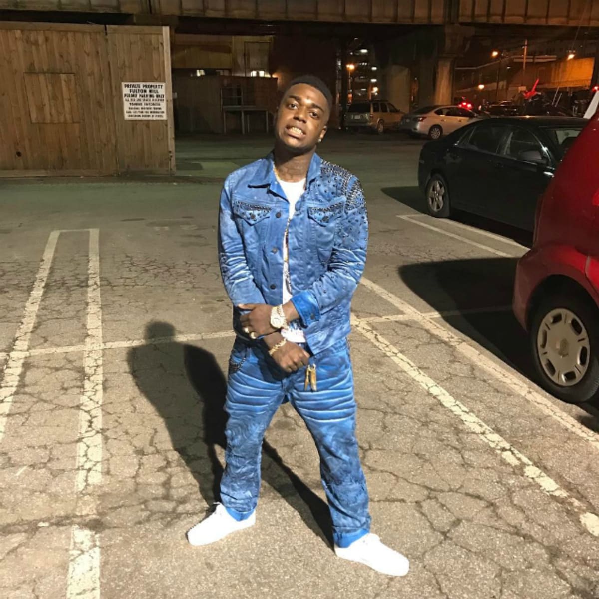 Kodak Black Shades Hurricane Chris While Chilling in His 