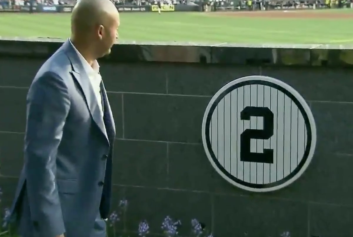 Watch Derek Jeter's Jersey Retirement Ceremony Complex