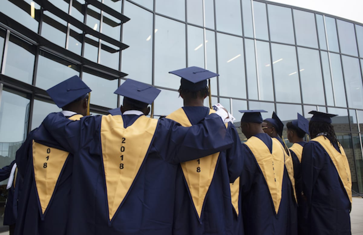 Black boy graduation speech image