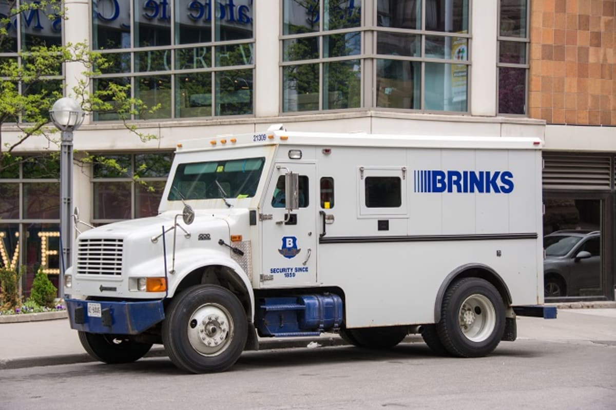A Brinks Truck Spilled Money All Over a New Jersey Highway Complex