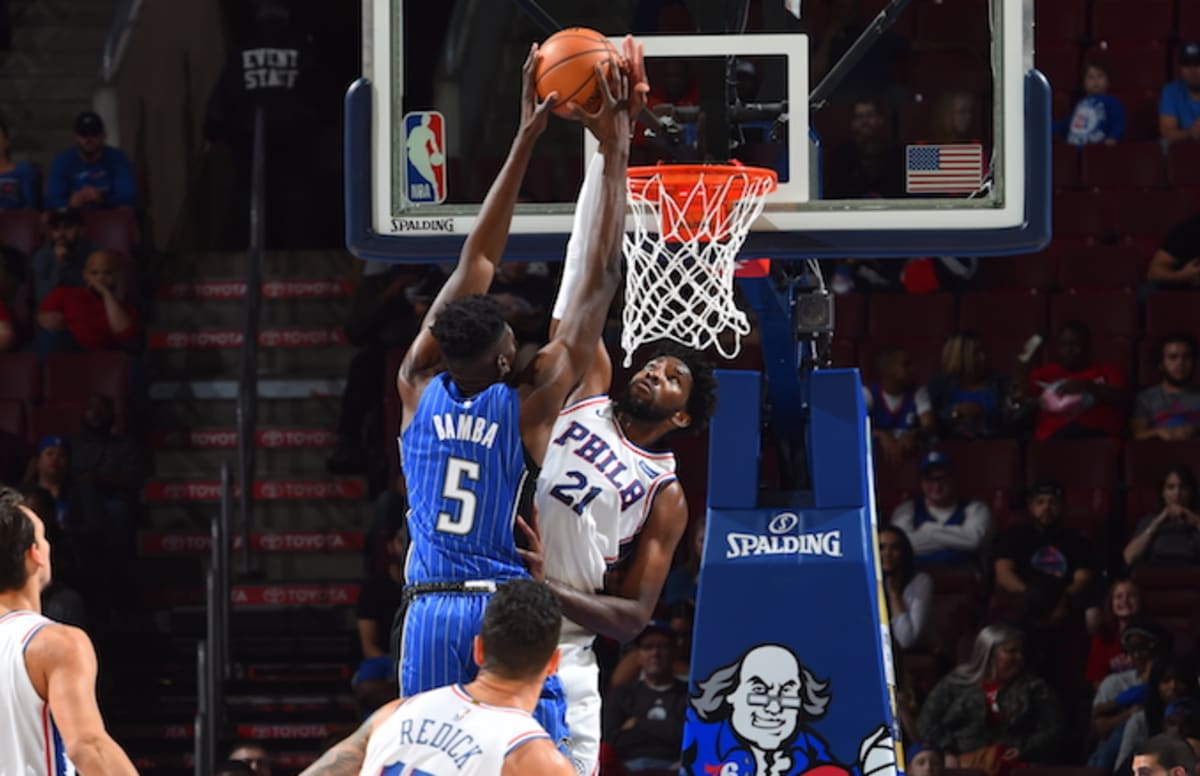 Joel Embiid and Mo Bamba Roast Each Other After Preseason Matchup | Complex