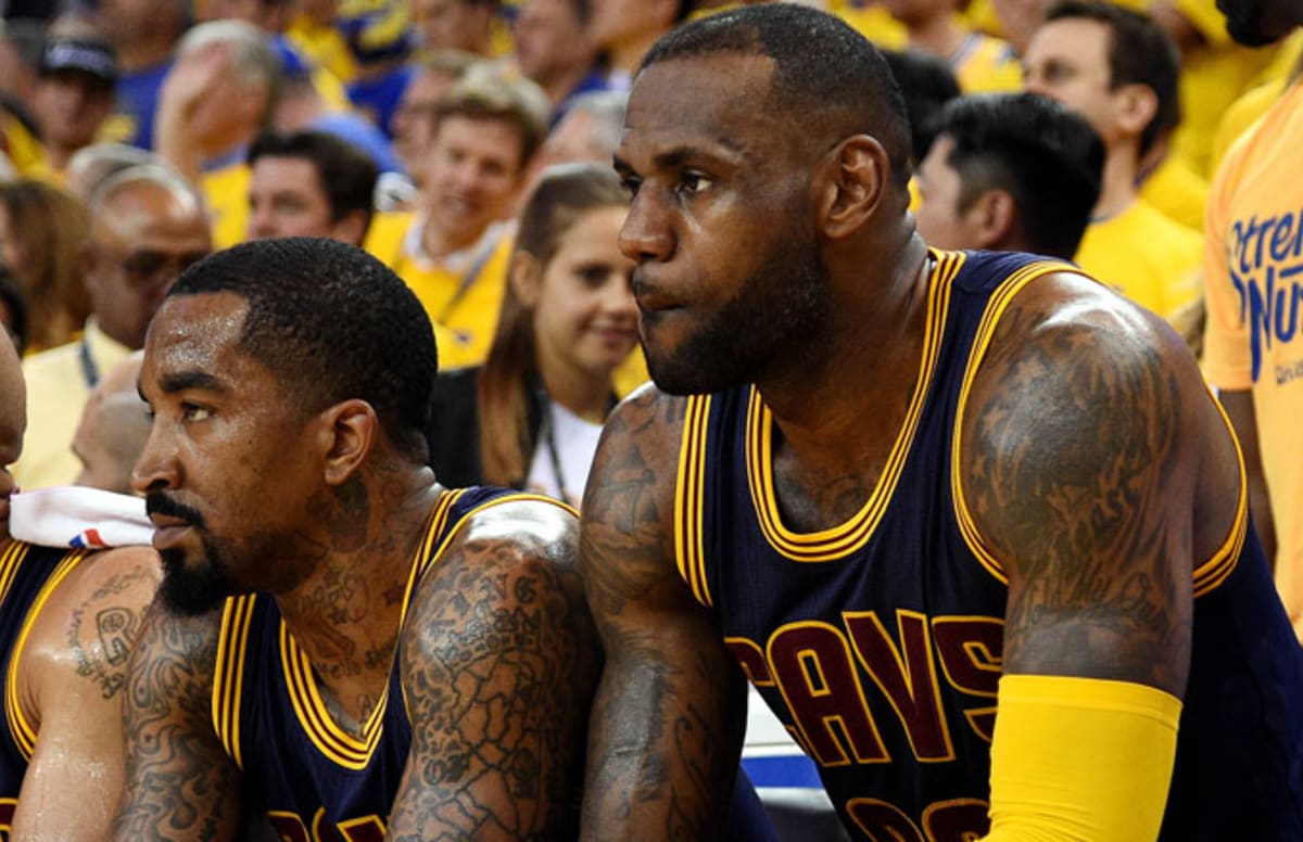 LeBron James on Cavaliers Not Re-Signing J.R. Smith Yet ...