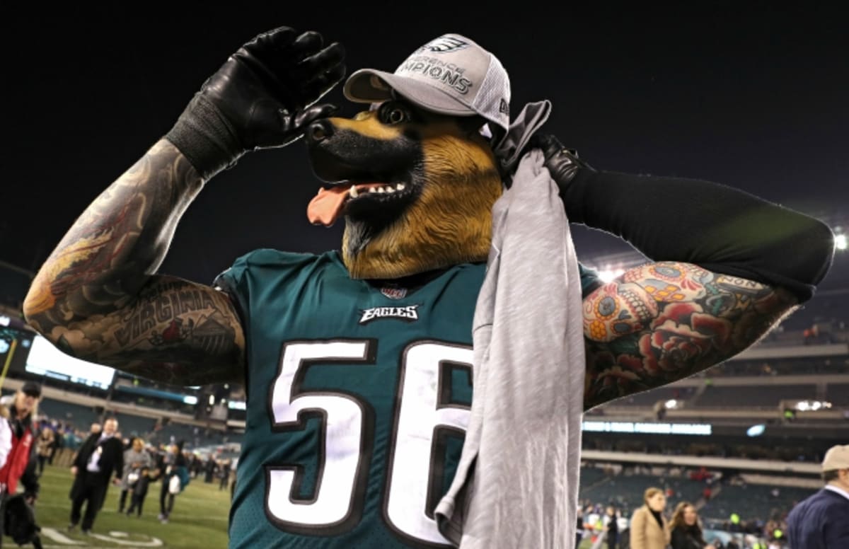 chris long eagles shirt