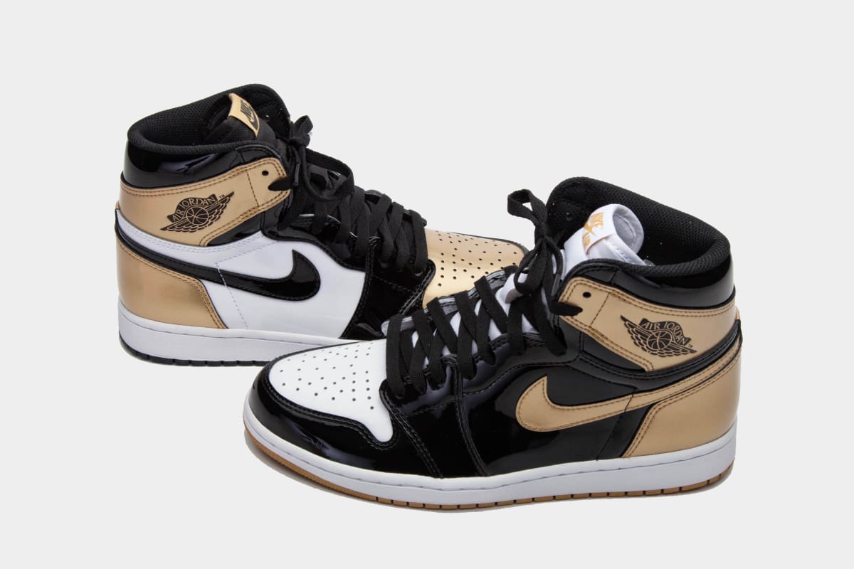 Chris Gibbs On The Gold Top 3 Air Jordan 1 Hysteria At Union S Complexcon Booth Complex