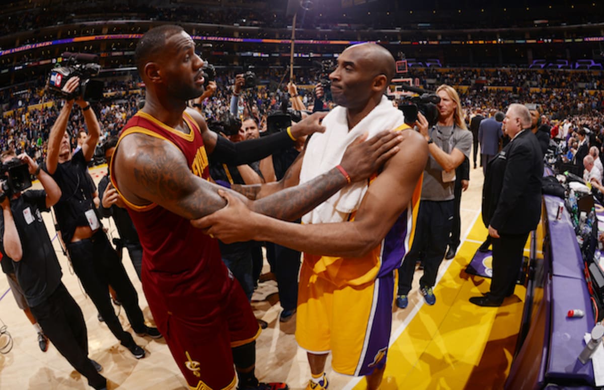 「Kobe Bryant LeBron James」的圖片搜尋結果
