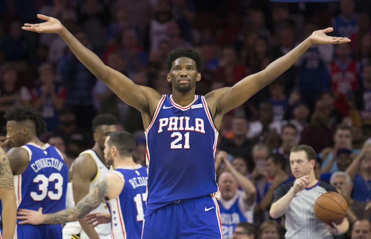 Joel Embiid Says That His Best Pickup Line Is 'Who Wants ...