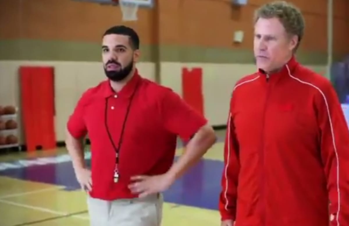 Watch Drake and Will Ferrell Roast DeMar DeRozan in NBA Awards' Opening