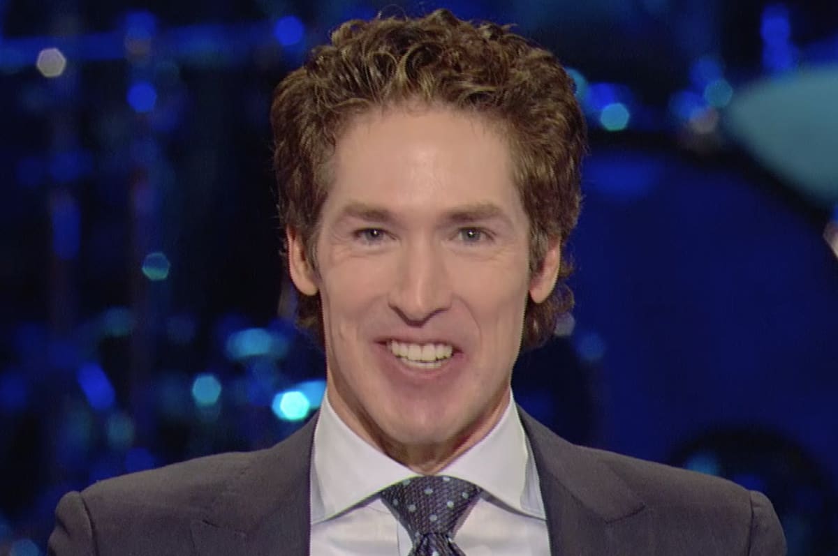 Joel Osteen Back on the Defensive in First Sunday Service Since