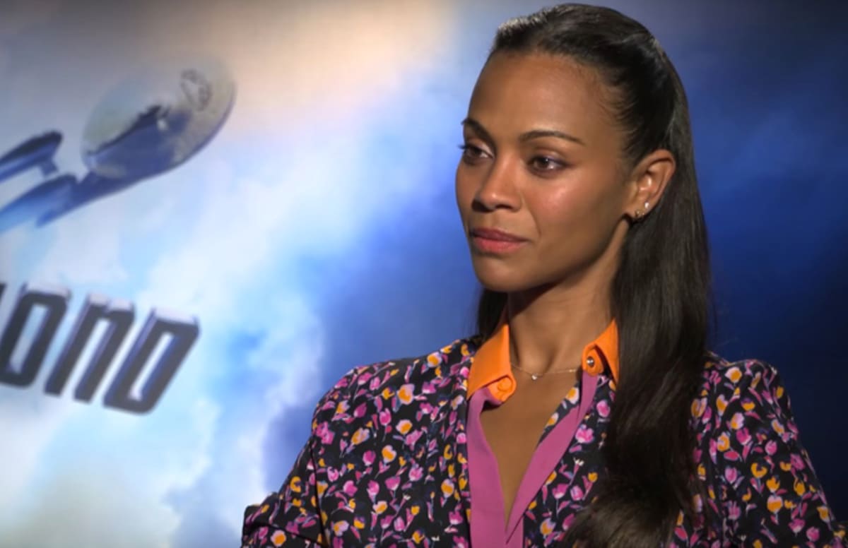 Zoe Saldana Says ‘hollywood Bullied Trump Twitter Promptly Tells Her To Have A Seat Complex