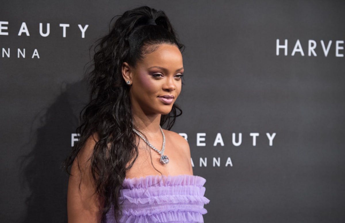 rihanna birthday pornhub fenty beauty worth 30th getty chris models trans transgender complex celebrates ratcliffe special
