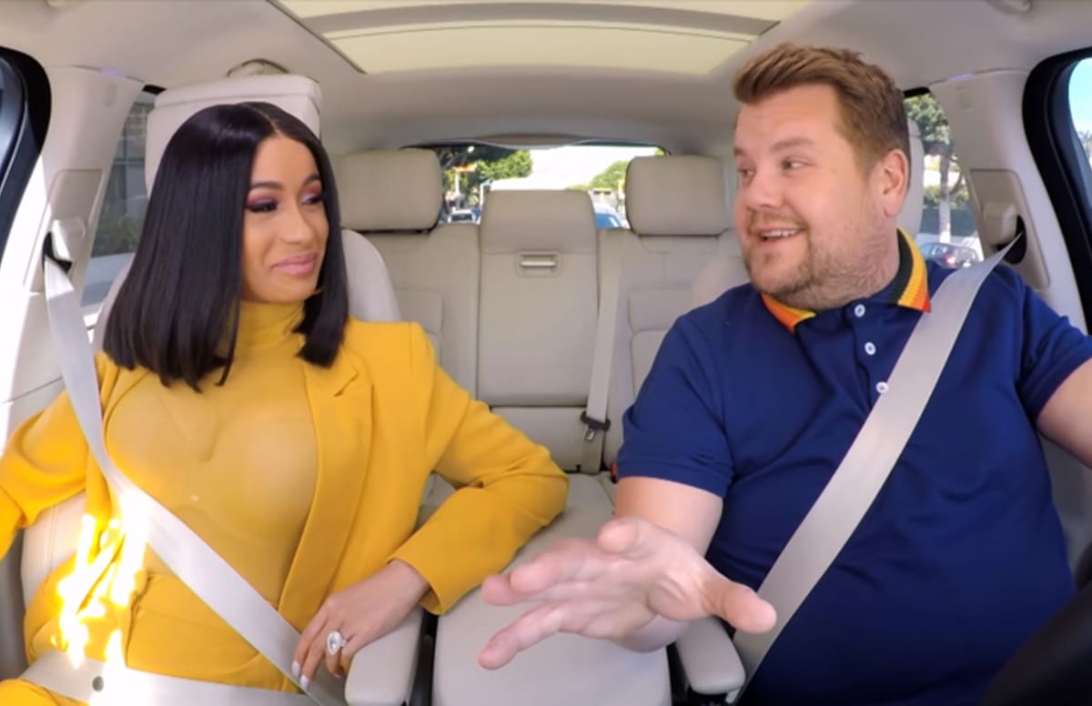 Watch Cardi B Take a Driving Lesson and Perform for Senior Citizens on ...