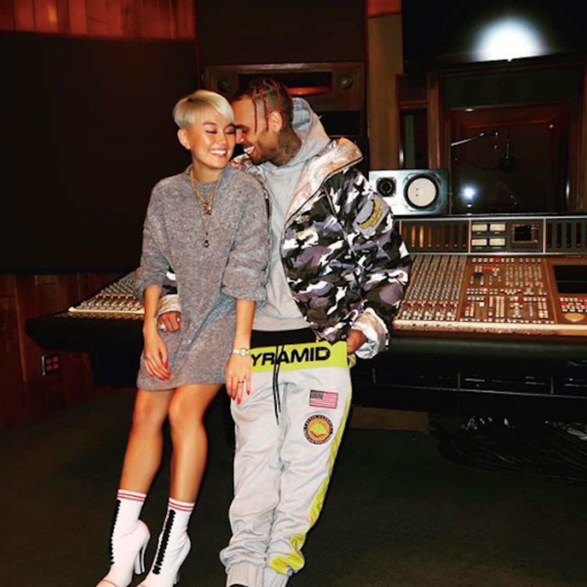 Chris Brown Sparks Dating Rumors After Cozying Up To Indonesian Mega Star Agnez Mo Complex