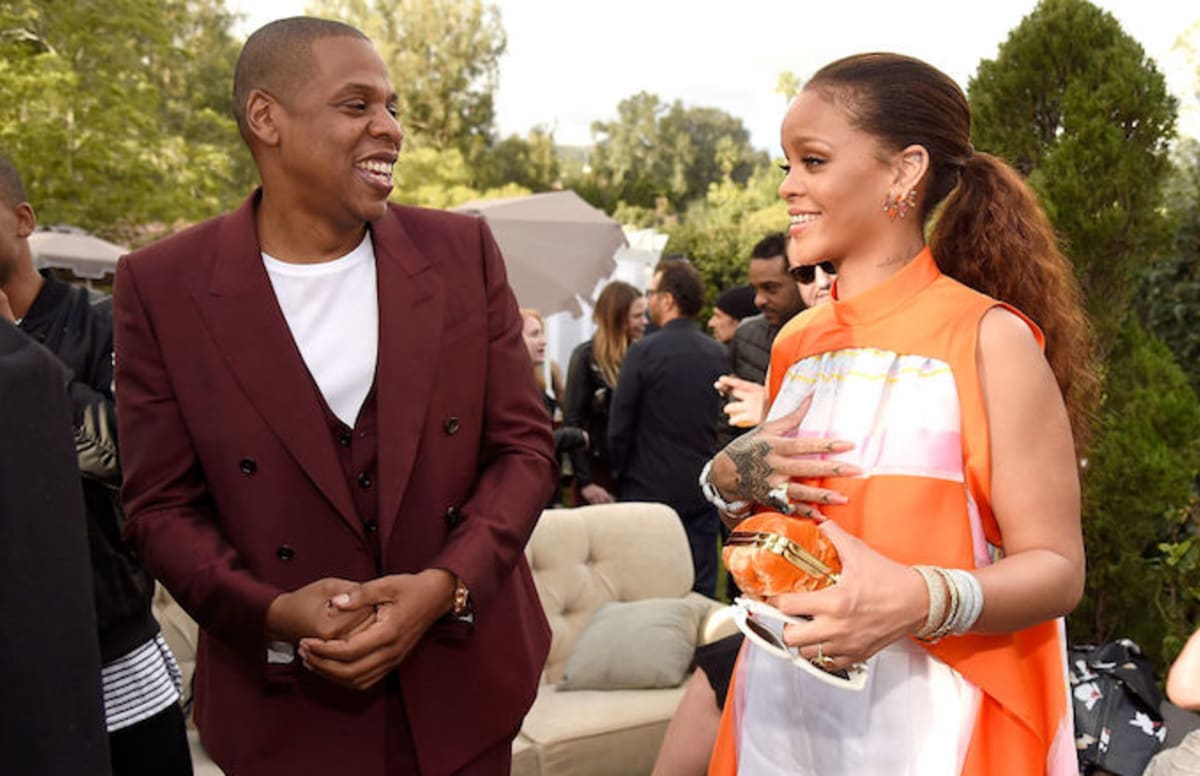 Jay Z Parties With Diddy and Rihanna in First Appearance Since Beyoncé