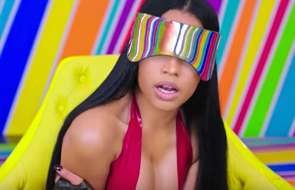 Nicki Minaj and Her Visor Star in the Video For Jason ... - 1200 x 776 png 663kB