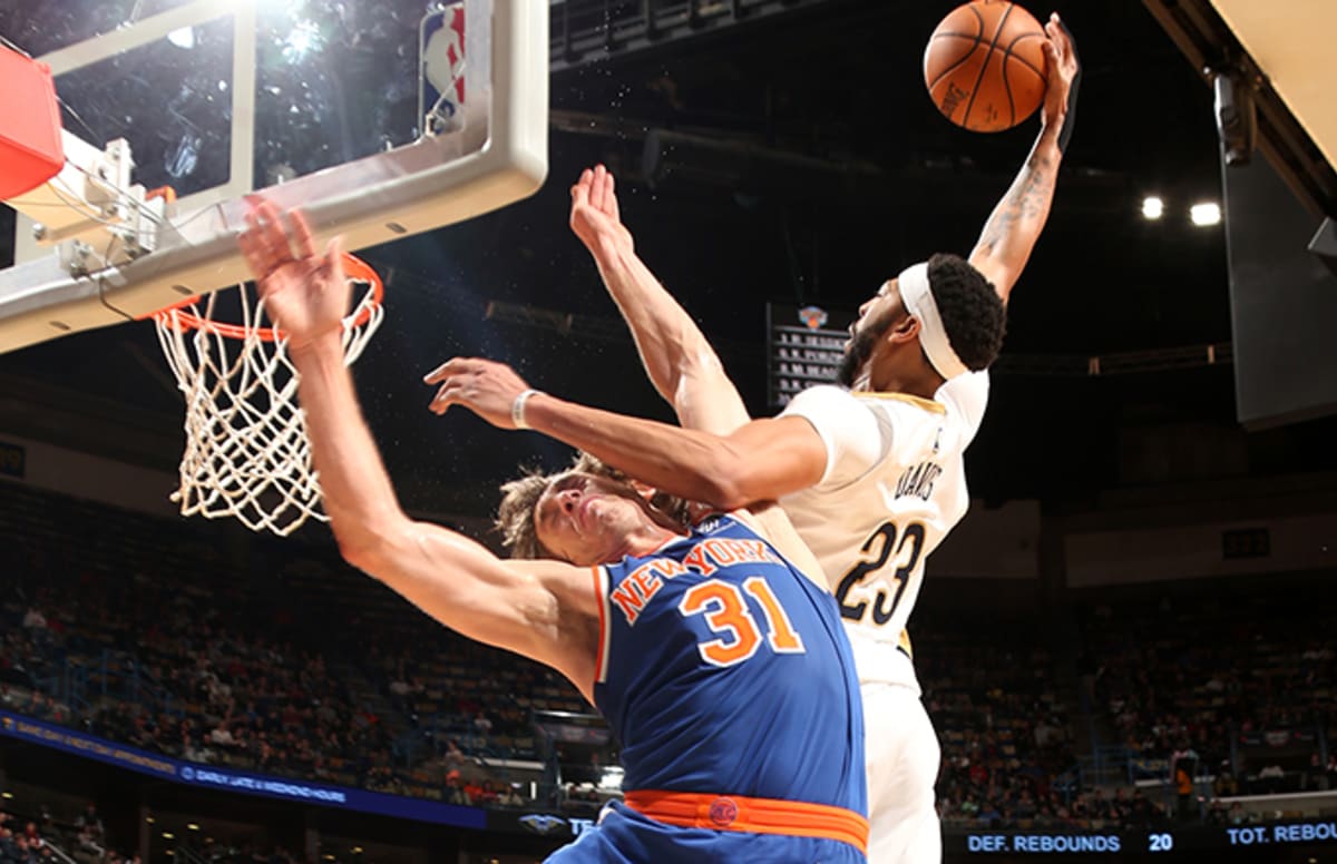 Anthony Davis Dunked on Ron Baker so Hard his iPhone Facial Recognition Broke | Complex