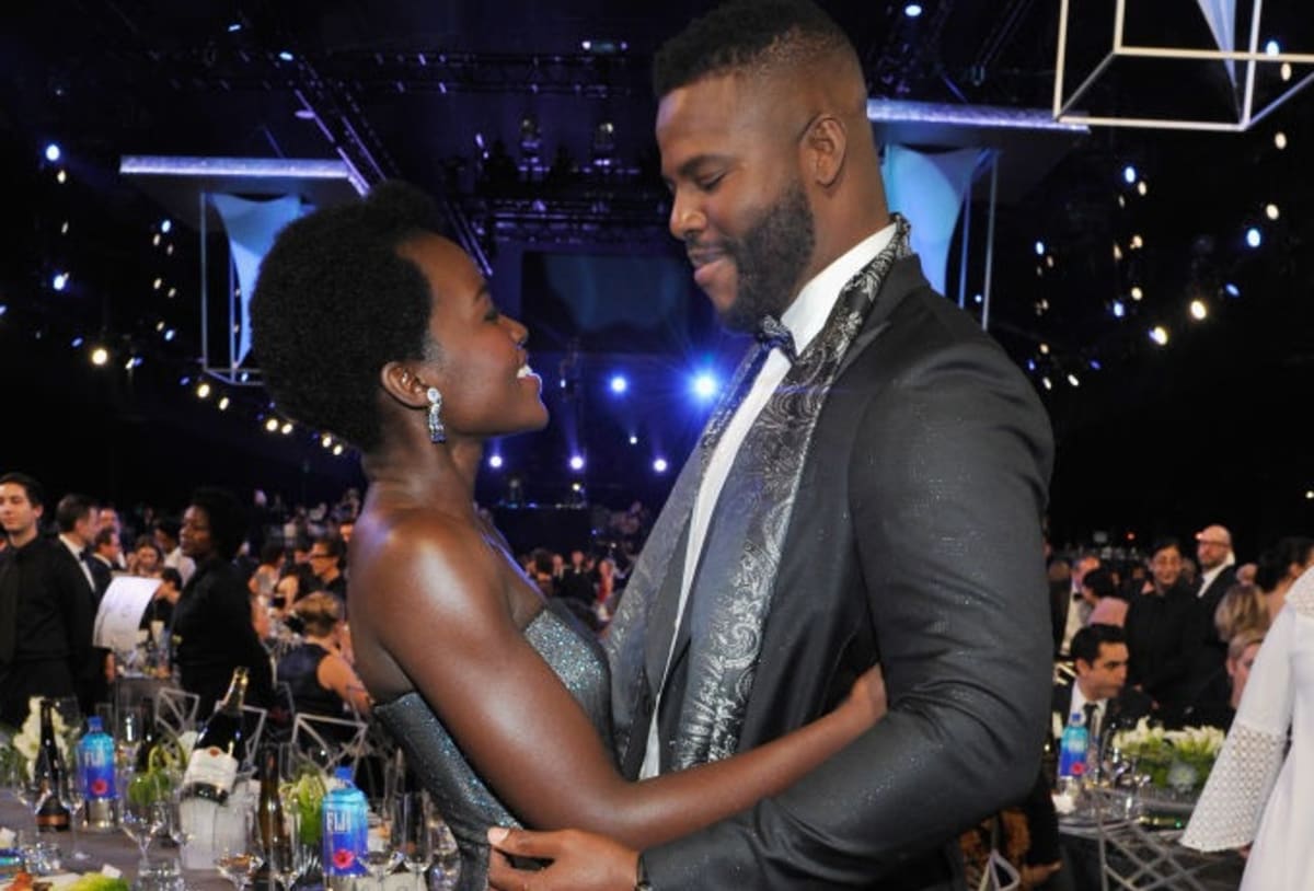 Lupita Nyong #39 o and #39 Black Panther #39 Co Star Winston Duke Saw #39 The